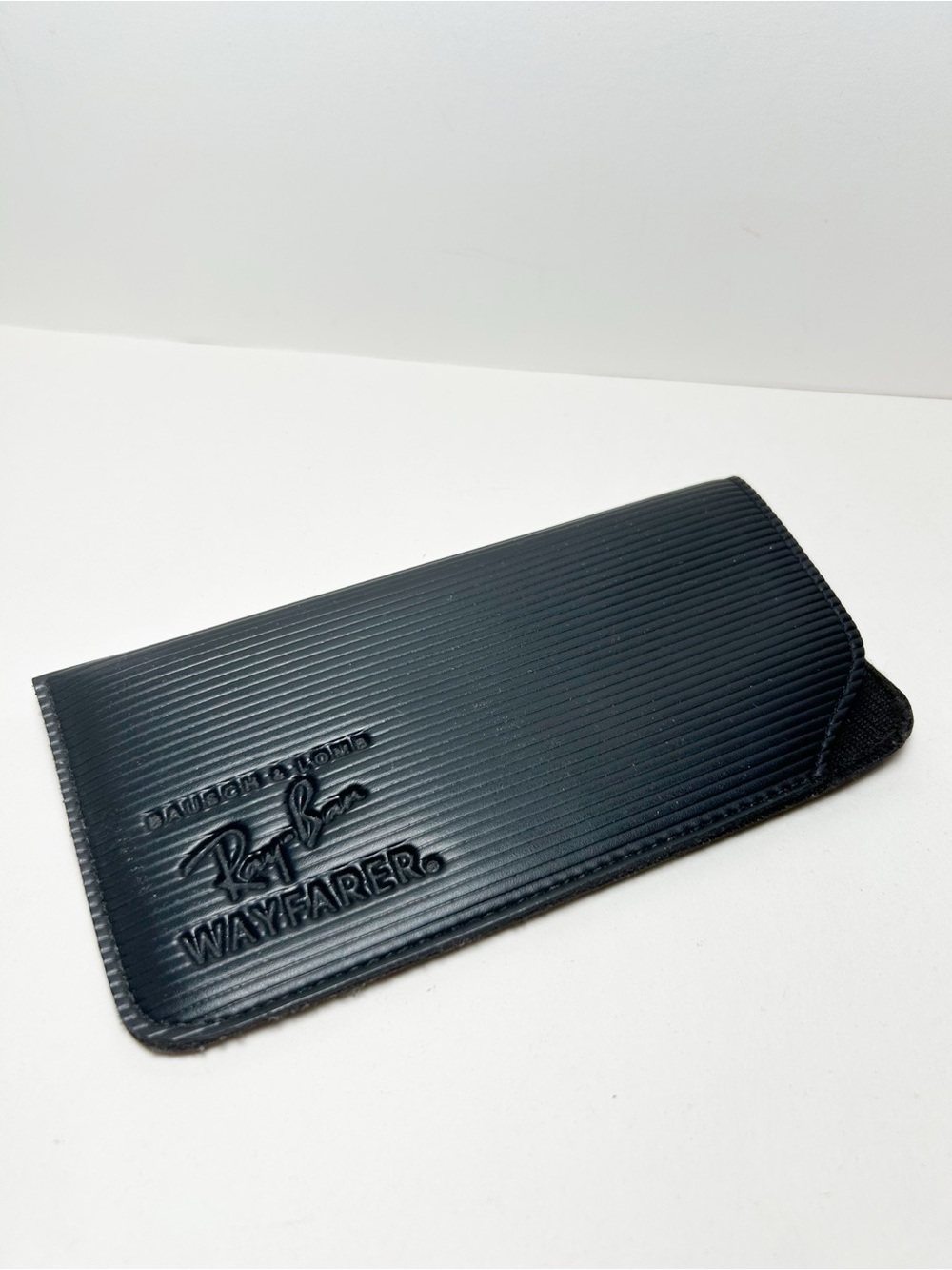 VTG Ray-Ban Black Wayfarer BAUSCH & LOMB Sunglasses Sleeve, Soft Carrying Case